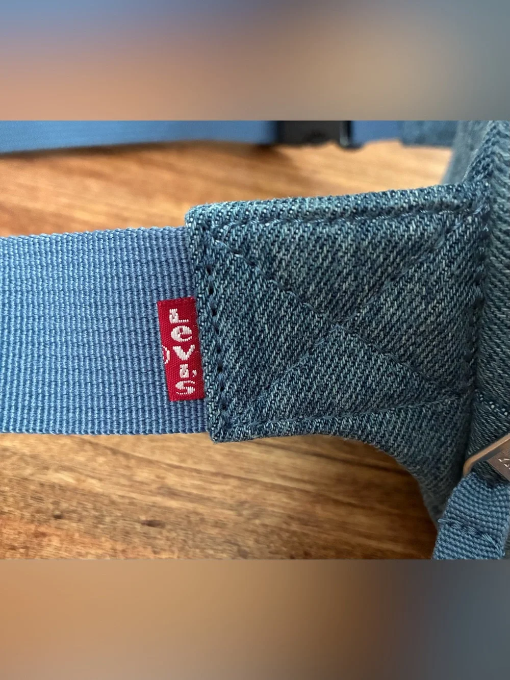 NEW! Levi’s Unisex Fanny Pack / Bum Bag / Waist Pack Light Blue 100% Cotton